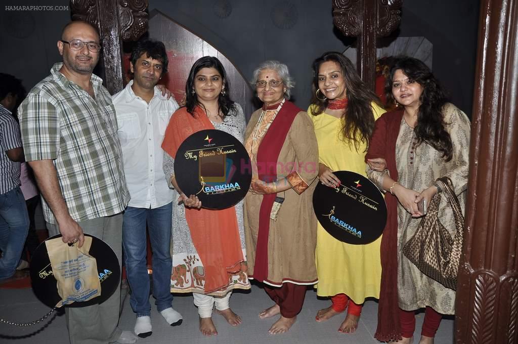 at Musical audio release of film My friend Husain at Andheri cha Raja in Mumbai on 20th Sept 2013