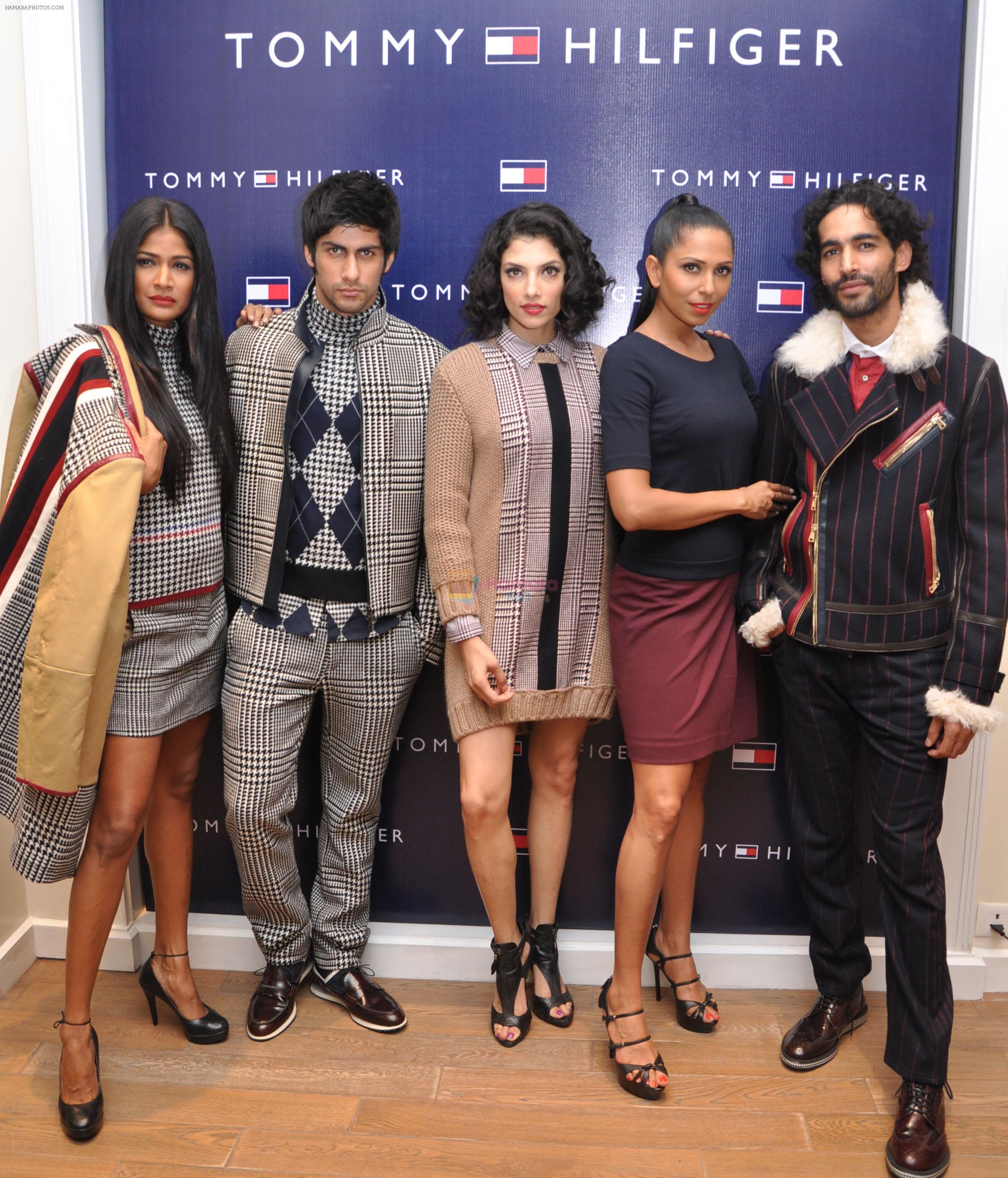Models in Tommy Hilfiger AW13 collection