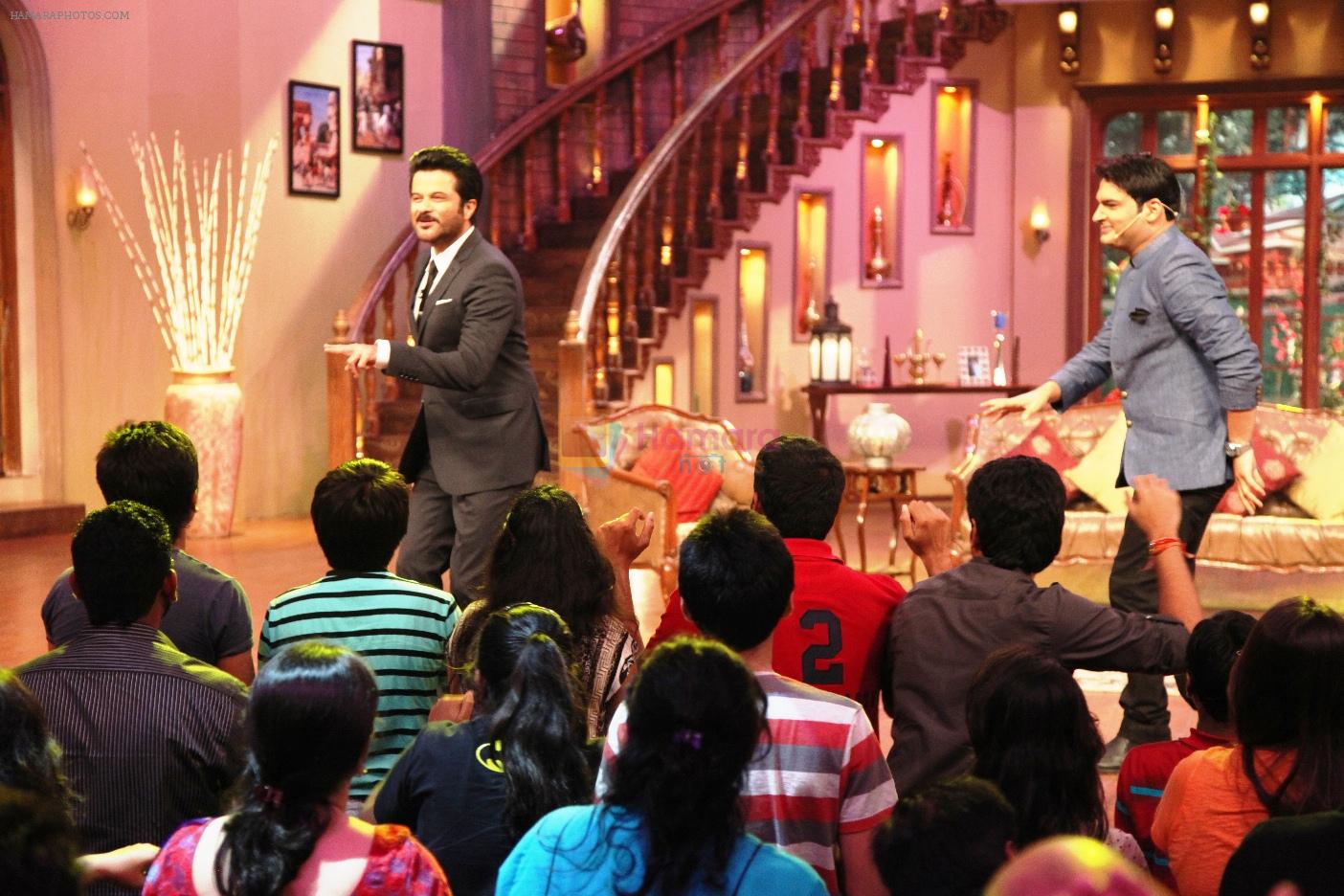 Anil Kapoor on the sets of comedy nights with kapil on 21st Sept 2013
