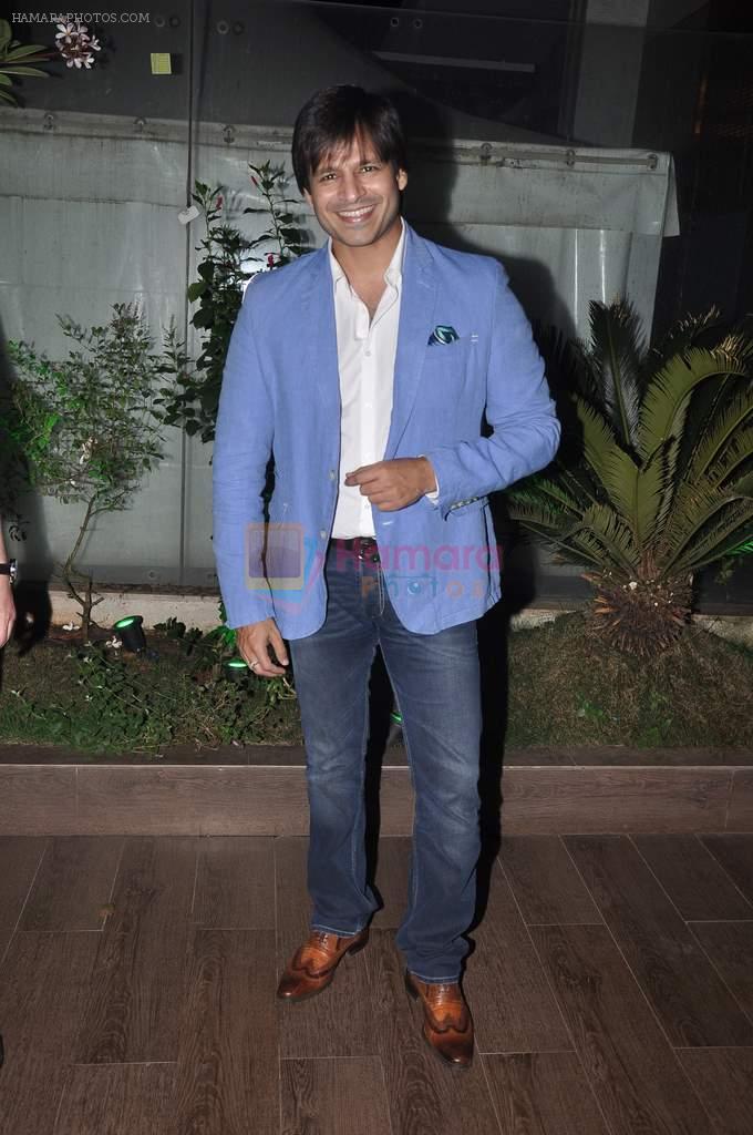 Vivek Oberoi at Grand Masti celebrations in Sheesha Sky Lounge, Mumbai on 21st Sept 2013