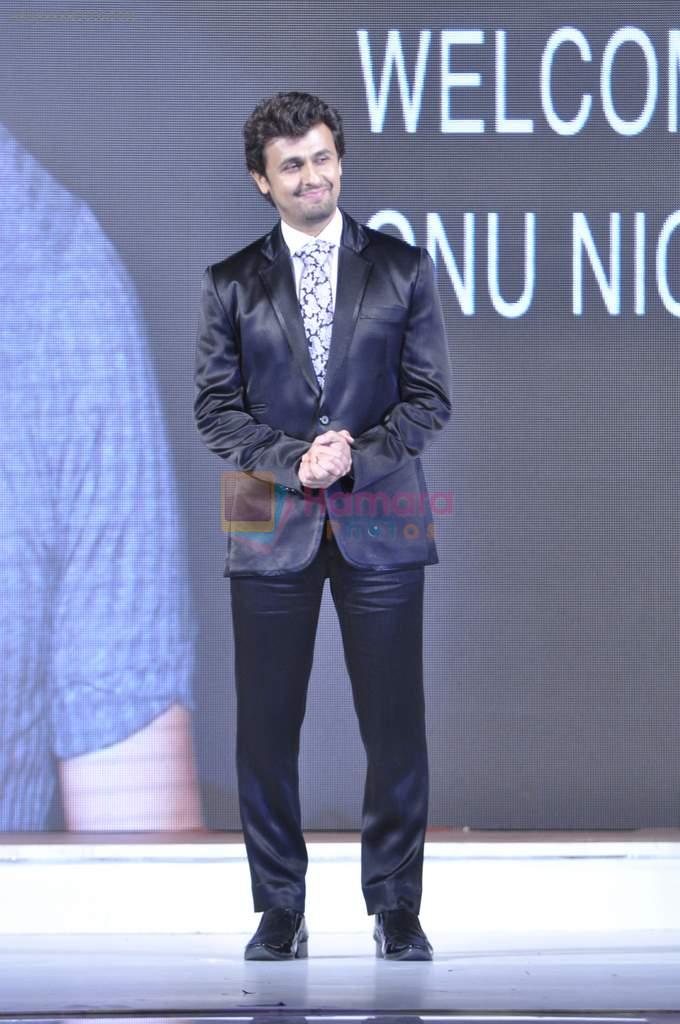 Sonu Nigam at Globoil India Awards in Mumbai on 21st Sept 2013
