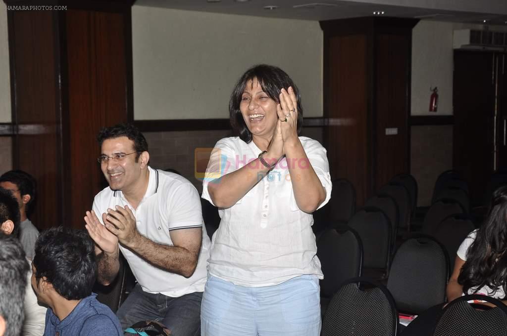 Archana Puran Singh, Parmeet Sethi at Ecole Mondial school function in Juhu, Mumbai on 22nd Sept 2013