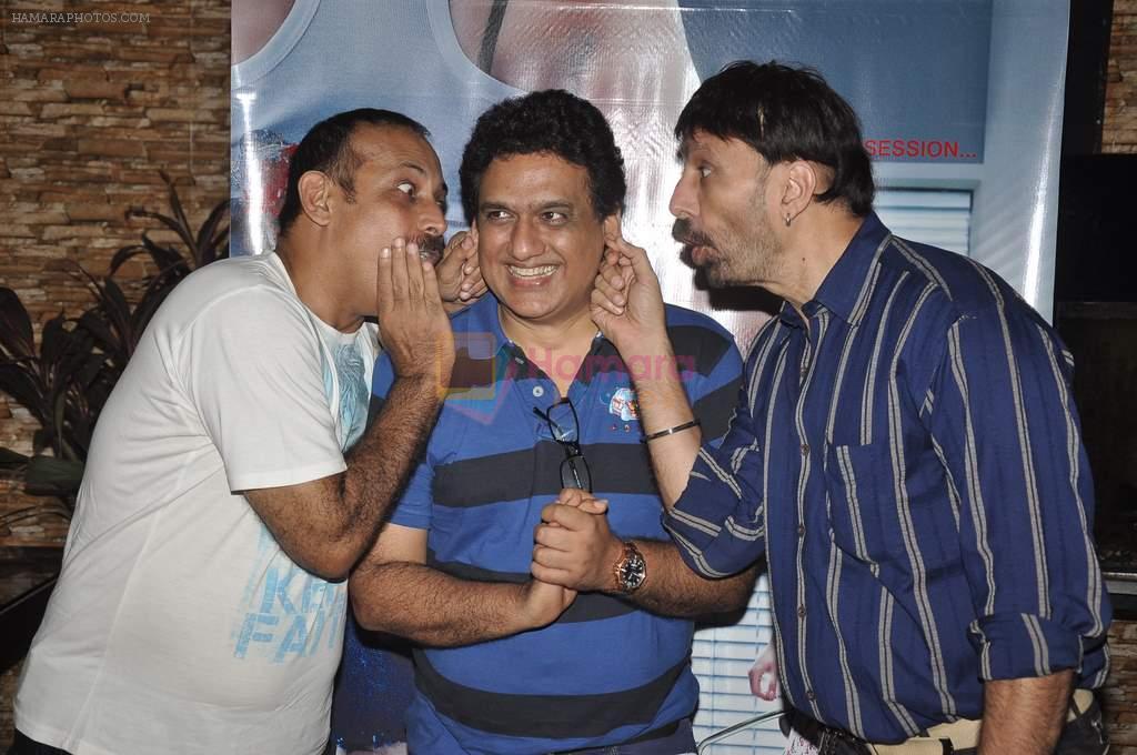 Adi Irani, Dabboo Malik, Shiva Rindan at the Promotion of Raqt - Ek Rishta in Mumbai on 25th Sept 2013