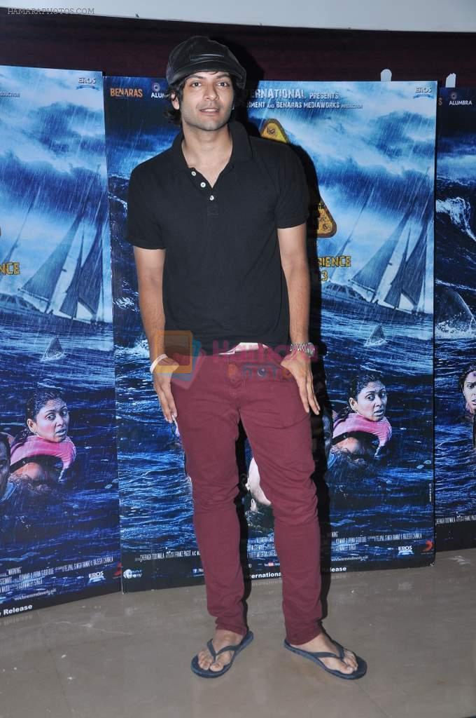 Ali Fazal at Warning film premiere in PVR, Juhu, Mumbai on 26th Sept 2013
