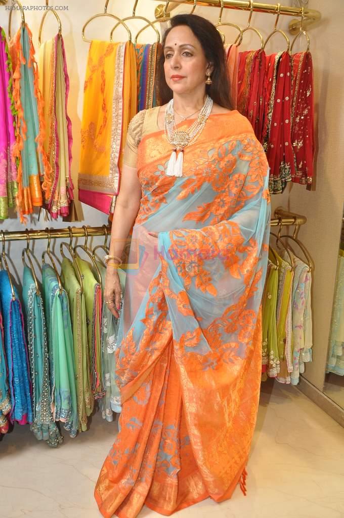 Hema Malini at Neeta Lulla's store in Santacruz, Mumbai on 26th Sept 2013