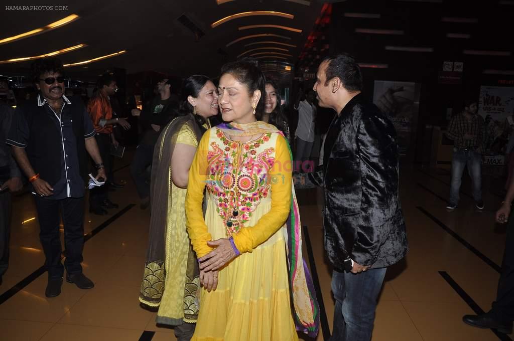 Aruna Irani at premiere of Raqt in Cinemax, Mumbai on 26th Sept 2013