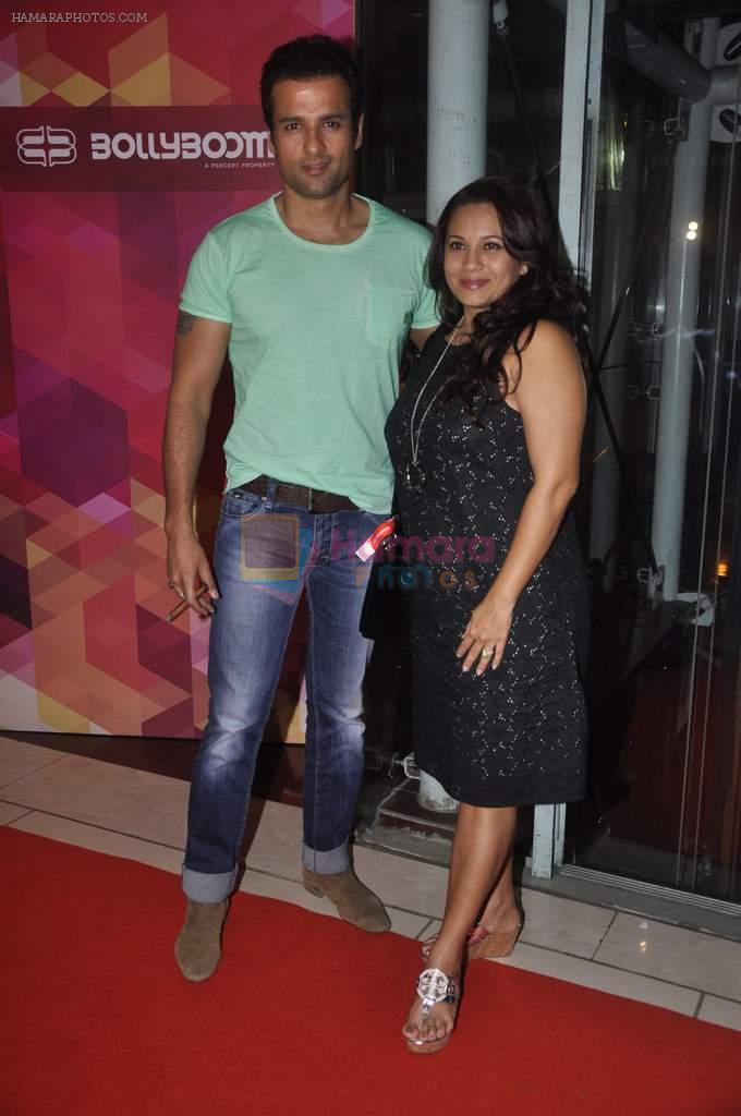 Rohit Roy, Mansi Joshi Roy at the Launch of Bollyboom & Red Carpet in Atria Mall, Mumbai on 27th Sept 2013