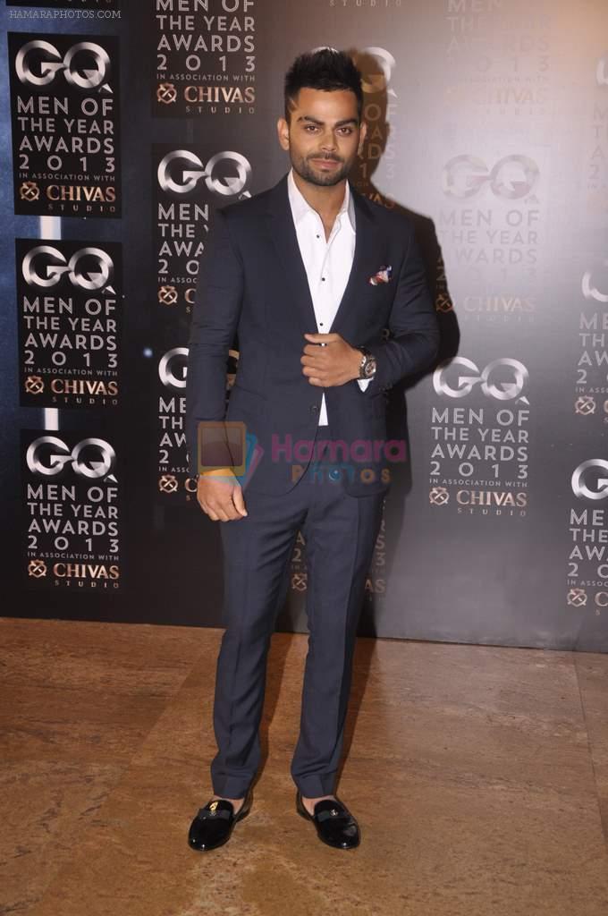 Virat Kohli at GQ Men of the Year Awards 2013 in Mumbai on 29th Sept 2013