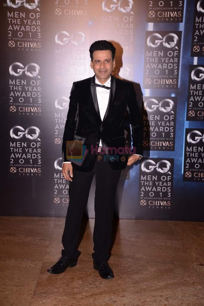 Manoj Bajpai at GQ Men of the Year Awards 2013 in Mumbai on 29th Sept 2013