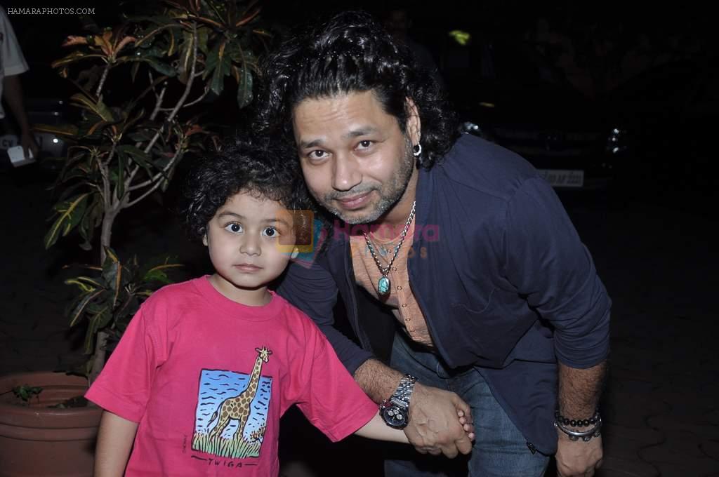 Kailash Kher at Besharam special screening in PVR, Mumbai on 1st Oct 2013