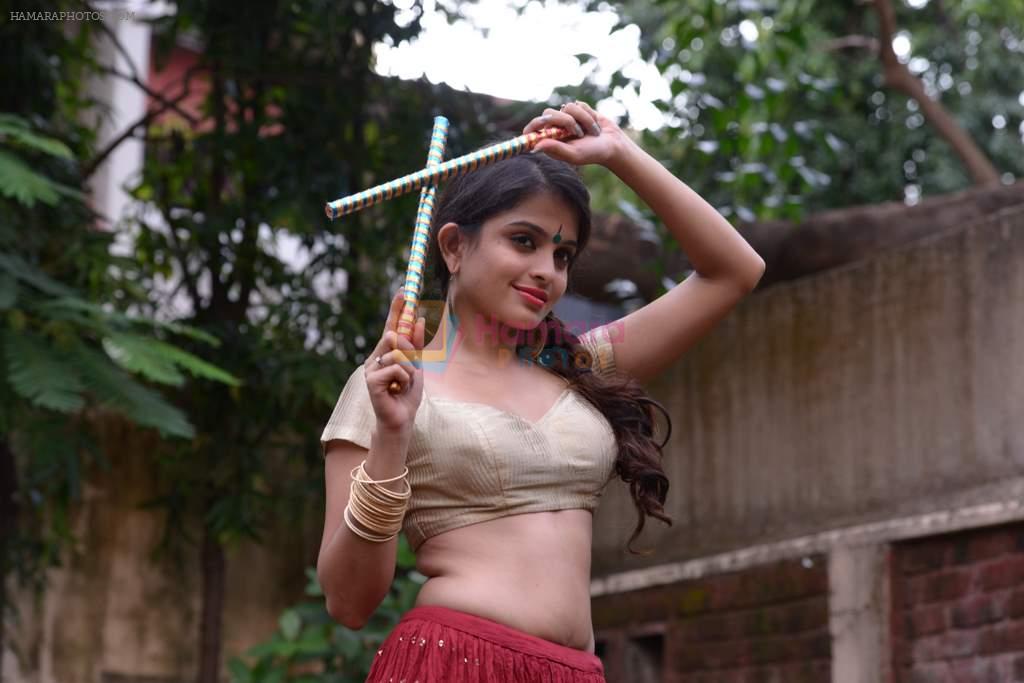 Sheena Shahabadi dandia photo shoot in Andheri, Mumbai on 3rd Oct 2013