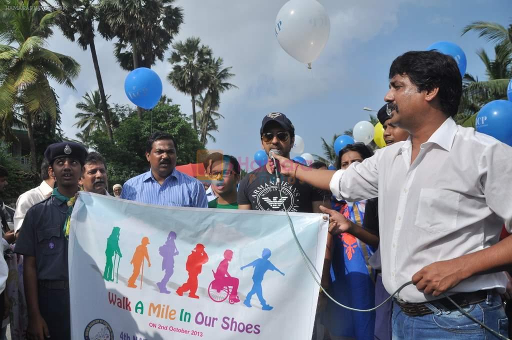 Ayushman Khurana at World Cerebral palsy day in Bandra, Mumbai on 2nd Oct 2013