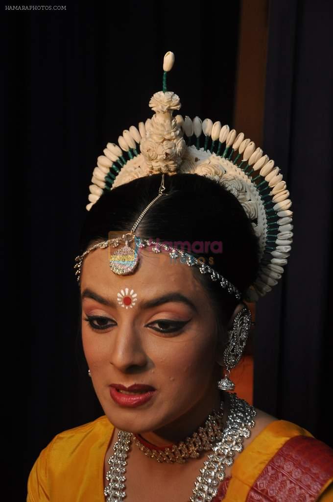 Giaa Singh rehearses Odissi dance in Mumbai on 3rd Oct 2013
