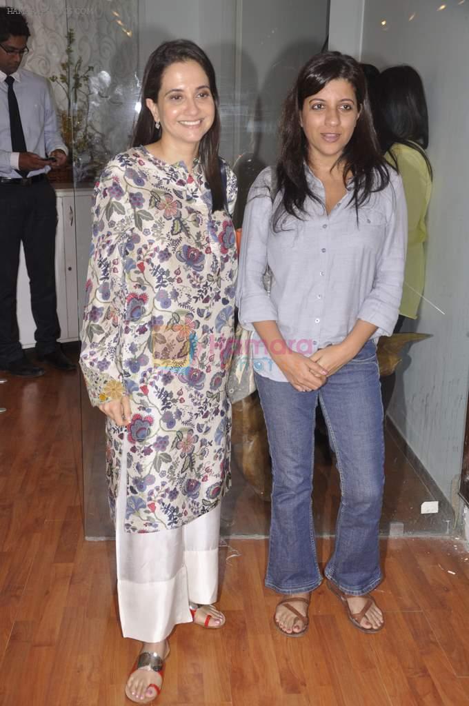 Zoya Akhtar at Anupama Chopra's book 100 films before you die discussion in Le Sutra, Mumbai on 4th Oct 2013