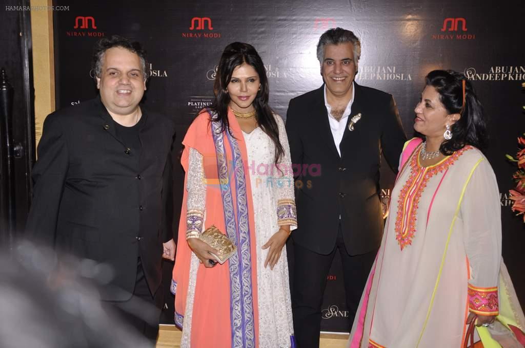Nisha Jamwal at Abu Jani's The Golden Peacock show for Sahachari Foundation in Mumbai on 7th Oct 2013