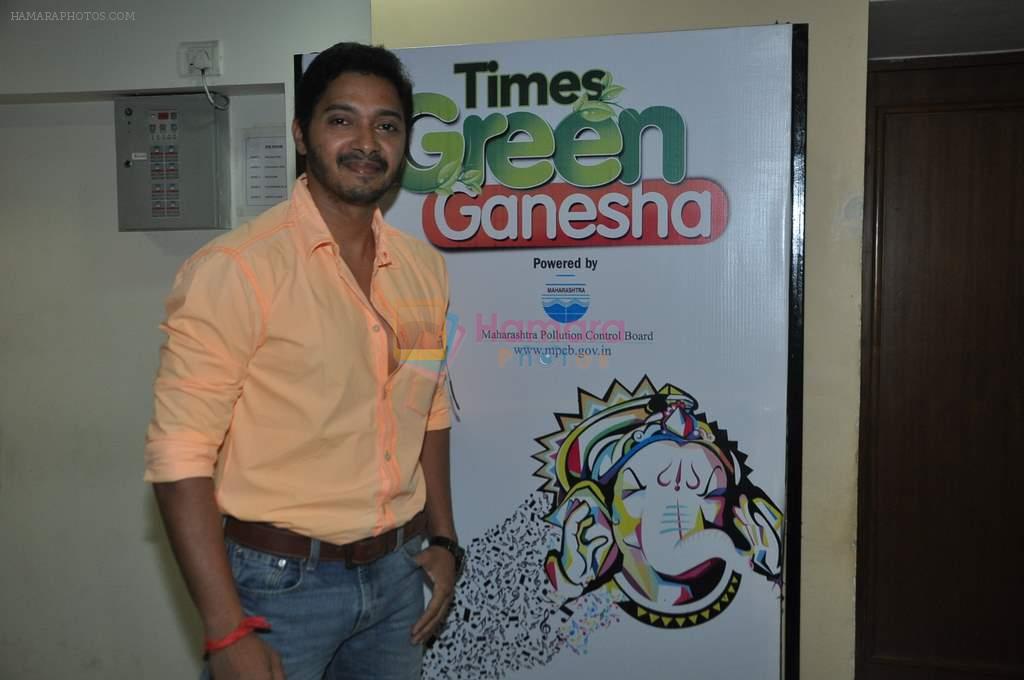 Shreyas Talpade at Times Green Ganesha event in YB, Mumbai on 8th Oct 2013