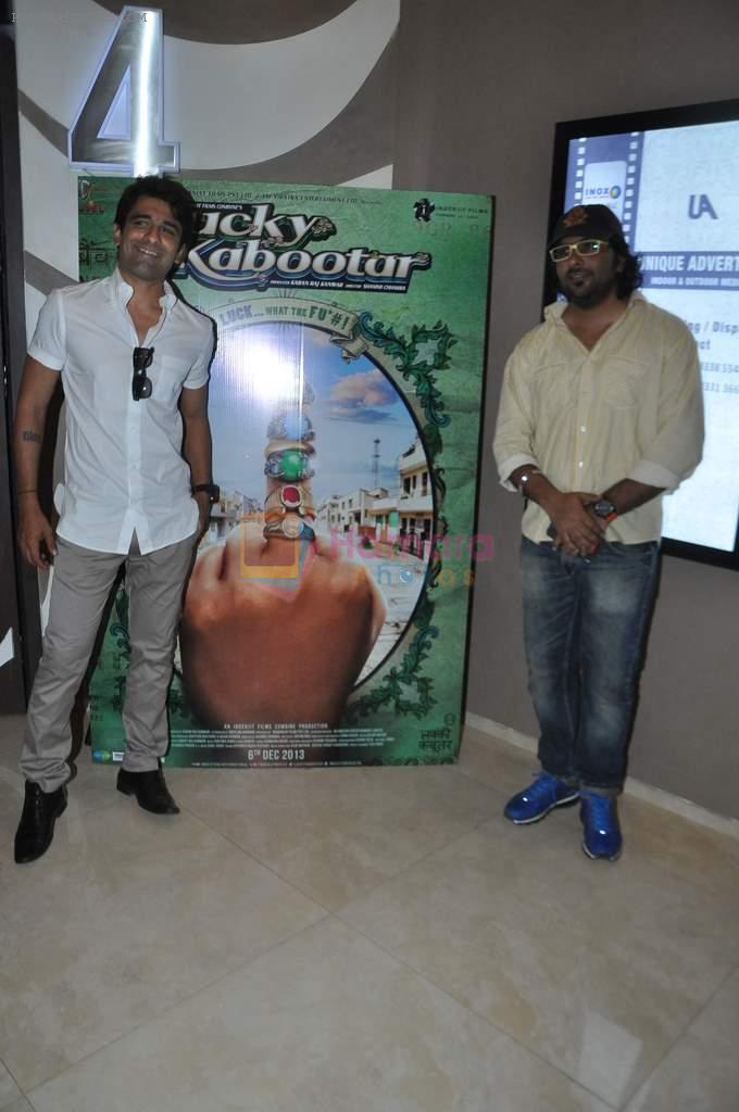Eijaz Khan at the First look of the film Lucky Kabootar in Inorbit Mall, Malad, Mumbai on 9th Oct 2013