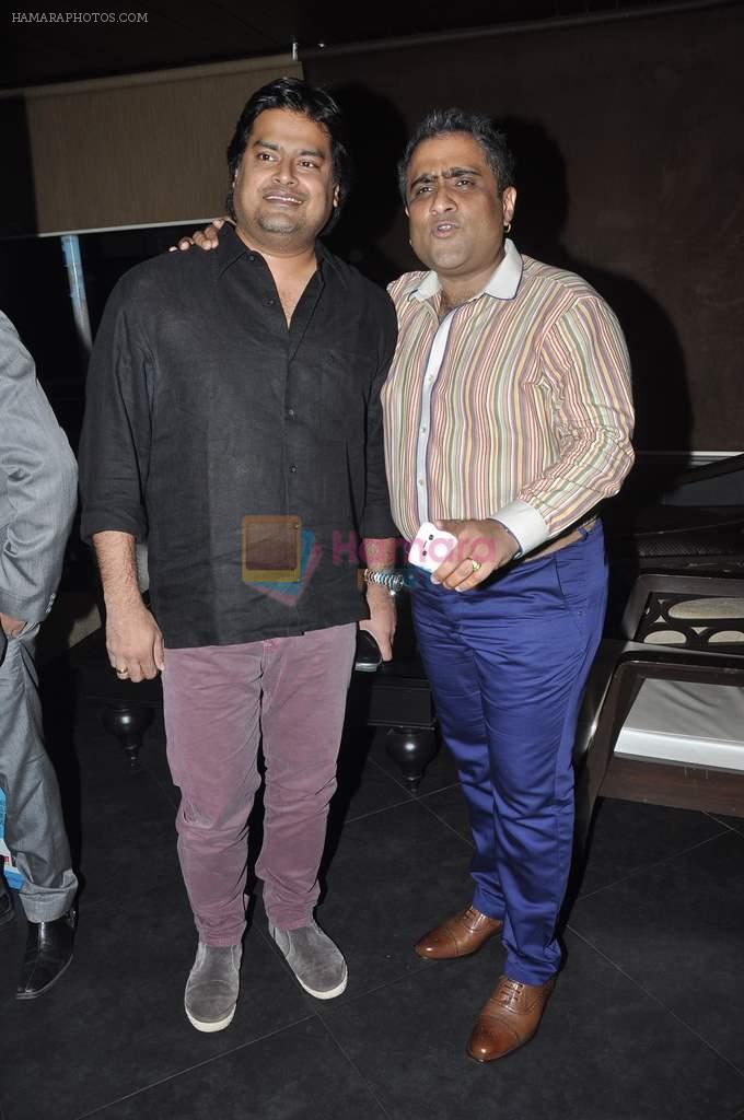 Kunal Ganjawala, Clinton Cerejo at Music Launch of Huff Its Too Much in Bandra, Mumbai on 9th Oct 2013