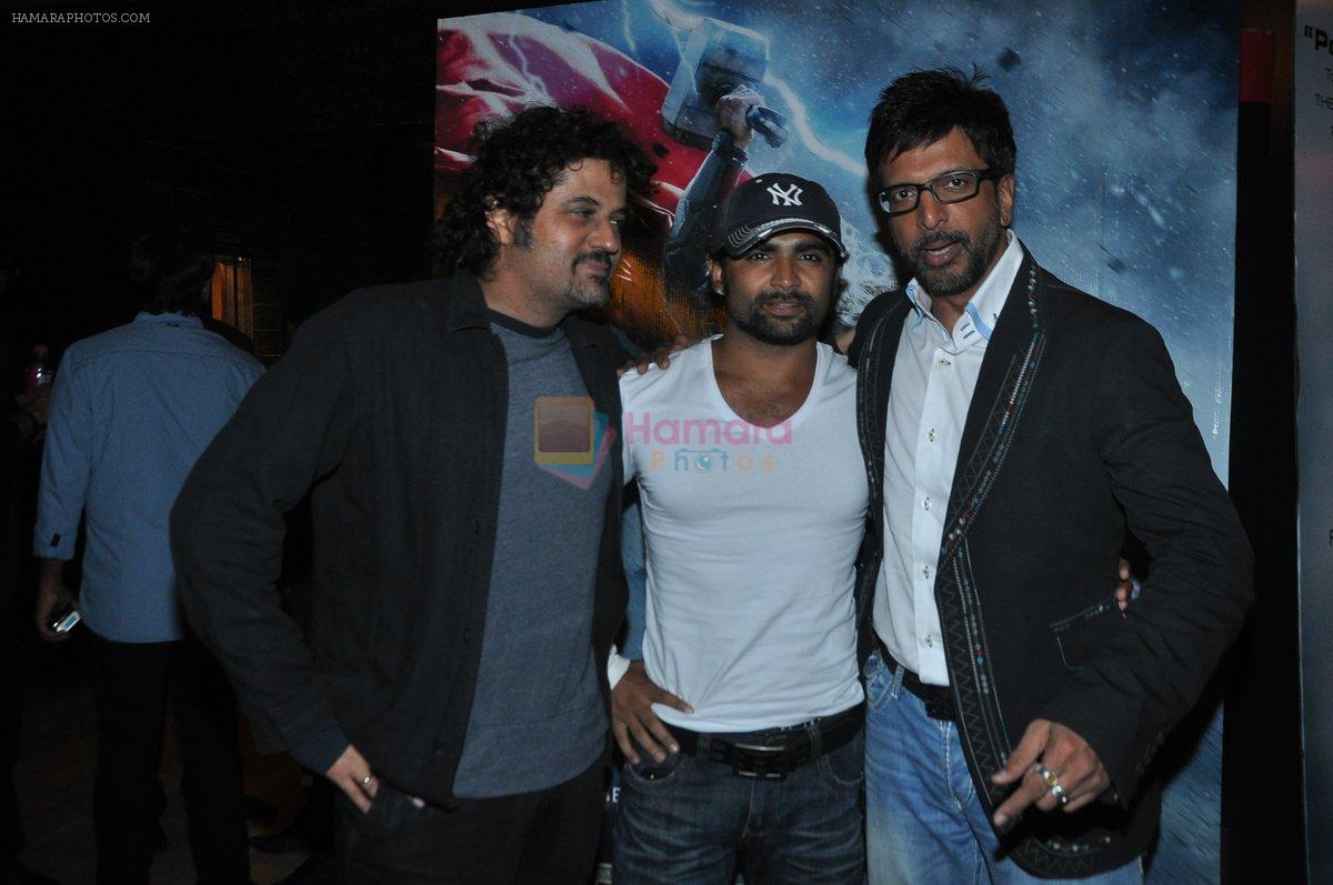 Sachiin Joshi, Javed Jaffrey at the Premiere of War Chhod Na Yaar in Mumbai on 10th Oct 2013