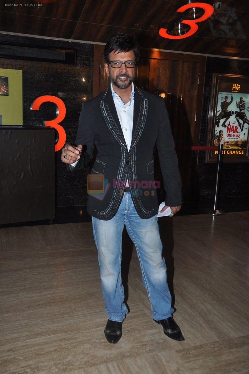 Javed Jaffrey at the Premiere of War Chhod Na Yaar in Mumbai on 10th Oct 2013