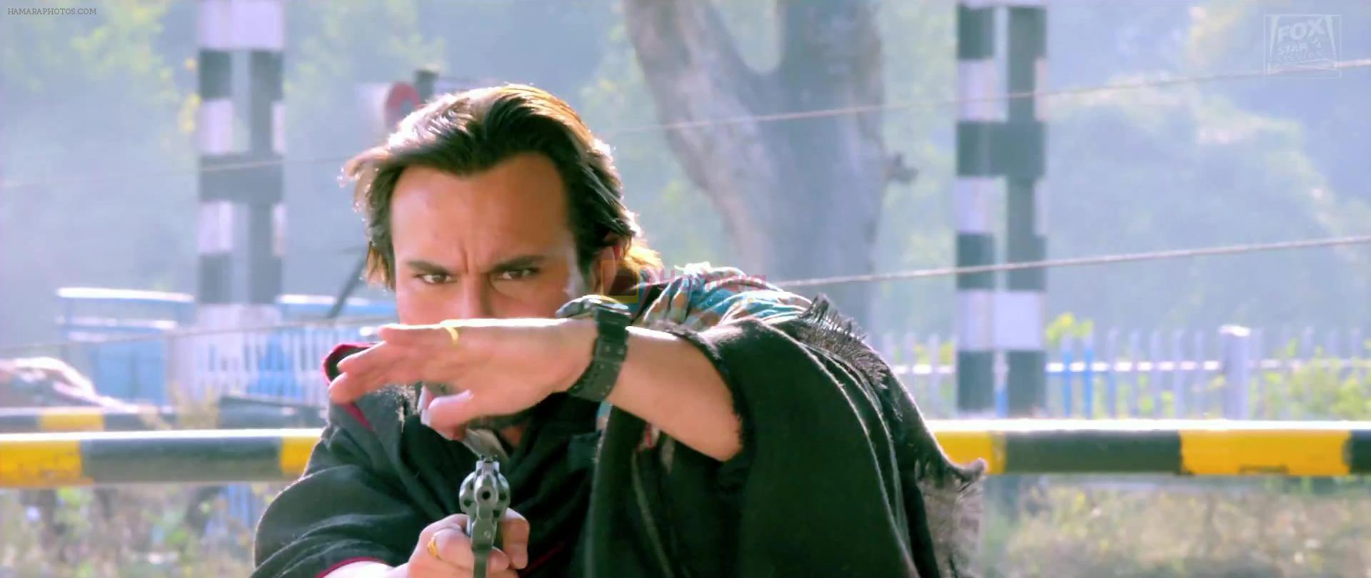 Saif Ali Khan as Raja Mishra in Bullett Raja movie still