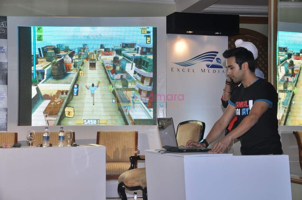 Pulkit Samrat at Fukrey Game Launch in Mumbai on 12th Oct 2013