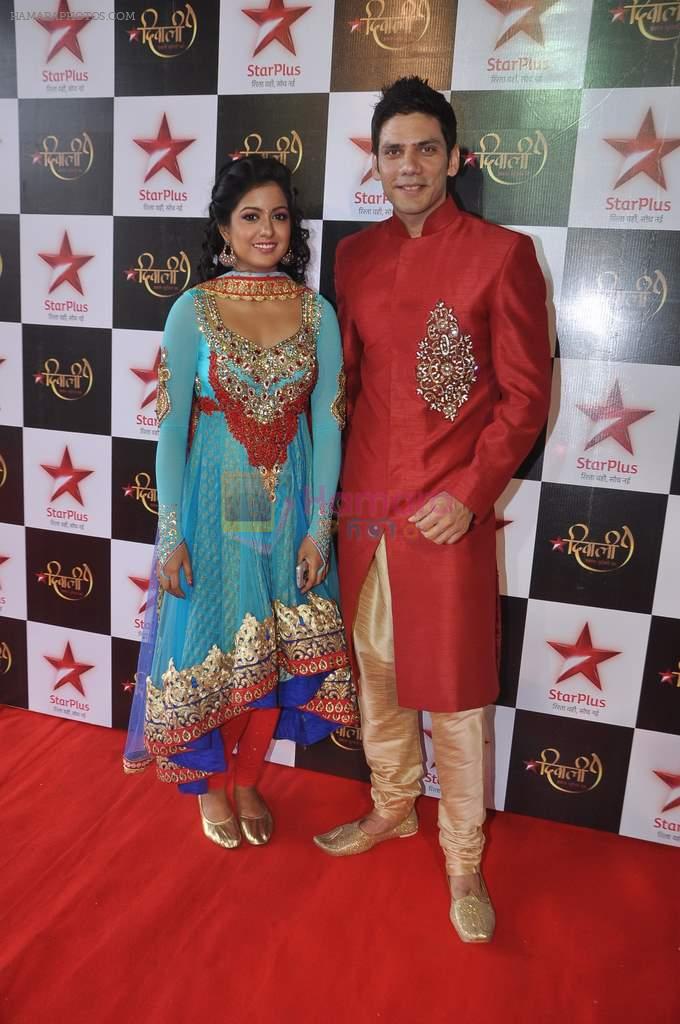 at Star Plus Diwali Episode in Mumbai on 12th Oct 2013