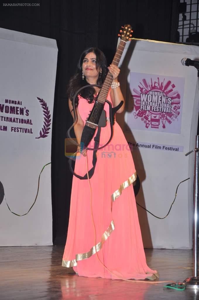 Shibani Kashyap at Mumbai Women's Film festival launch in Worli, Mumbai on 14th Oct 2013