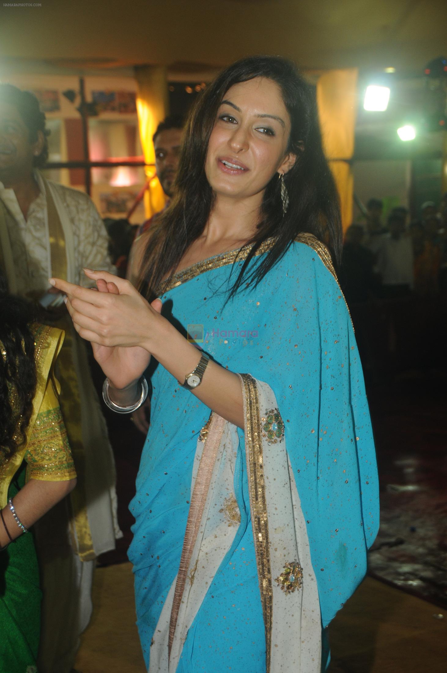 Tanya Malik  at Dussera celebration at Andheri Durgautsav,spearheaded by Krishendu Sen in Mumbai on 13th Oct 2013