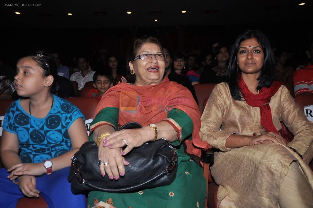 Nandita Das, Saroj Khan at Mumbai Women's Film festival launch in Worli, Mumbai on 14th Oct 2013