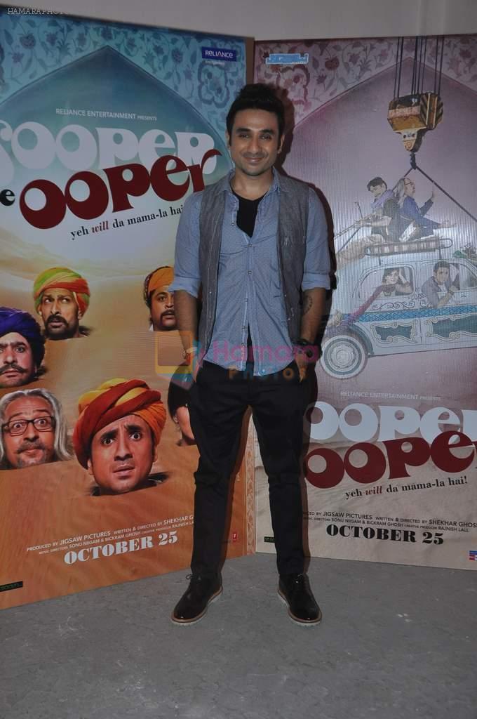 Vir Das at Sooper Se Cooper interviews in mehboob, Mumbai on 18th Oct 2013