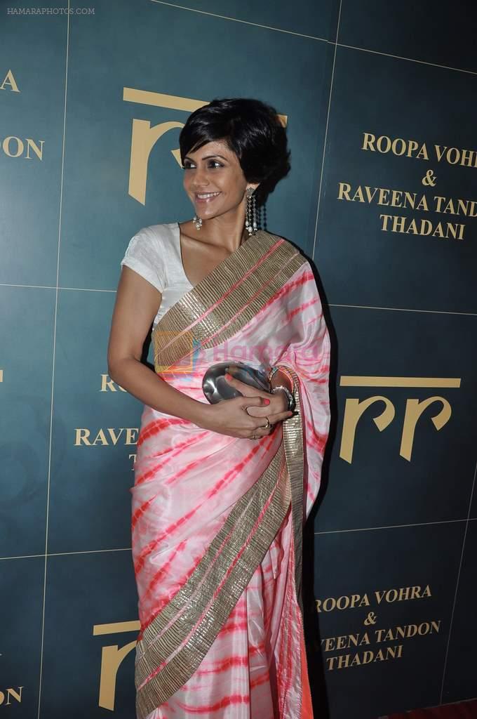 Mandira Bedi at Raveena Tandon and Roopa Vohra's jewellery line launch in Mumbai on 18th Oct 2013