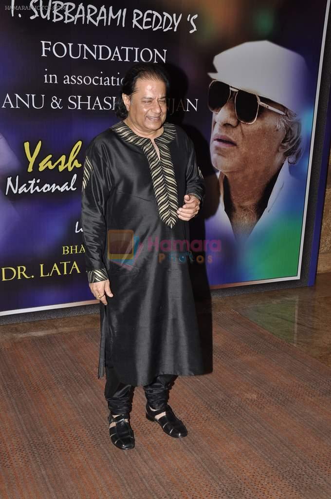 Anup Jalota at Yash Chopra Memorial Awards in Mumbai on 19th Oct 2013.