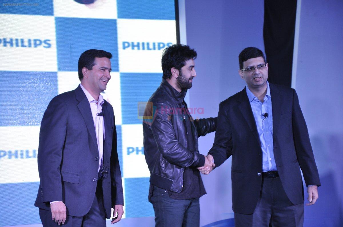 Ranbir Kapoor unveils Philips LED in Trident, BKC, Mumbai on 23rd Oct 2013