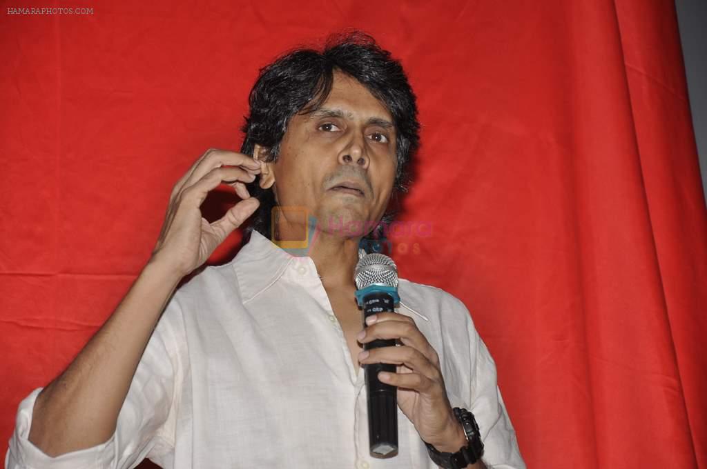 Nagesh Kukunoor at Nagesh Kukunoor's new film Lakshmi launch in PVR, Mumbai on 22nd Oct 2013