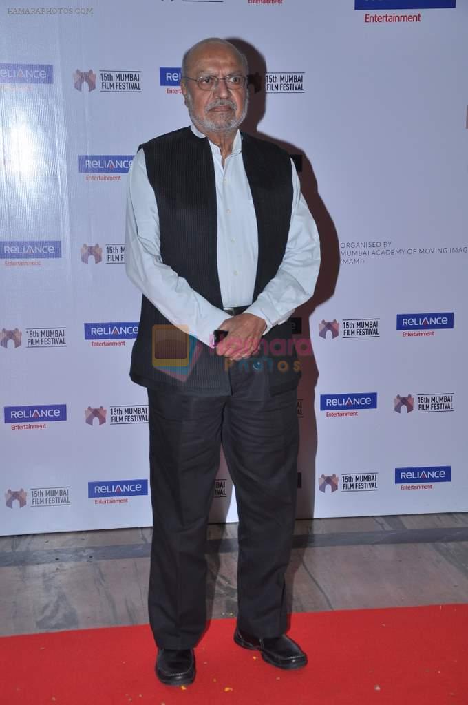 Shyam Benegal at 15th Mumbai Film Festival closing ceremony in Libert, Mumbai on 24th Oct 2013