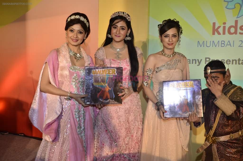 Lavina Tandon, Sharmilee Raj, Aditi Sajwan at Toy Craft's game launch based on SAB TV's show Baal veer in Goregaon, Mumbai on 24th Oct 2013