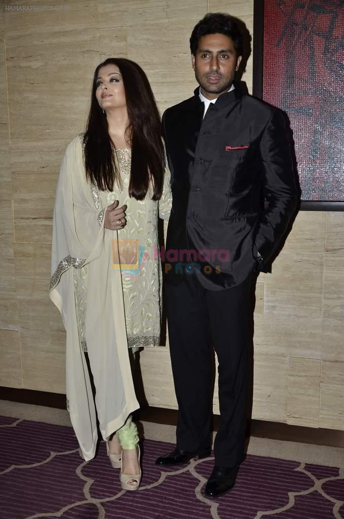 Aishwarya Bachchan, Abhishek Bachchan at Asin's birthday bash in Mumbai on 25th Oct 2013