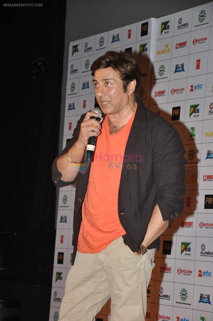 Sunny Deol at Singh Saheb the great press meet in Cinemax, Mumbai on 28th Oct 2013