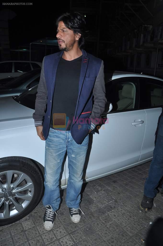 Shahrukh Khan at Krrish 3 screening in Mumbai on 31st Oct 2013
