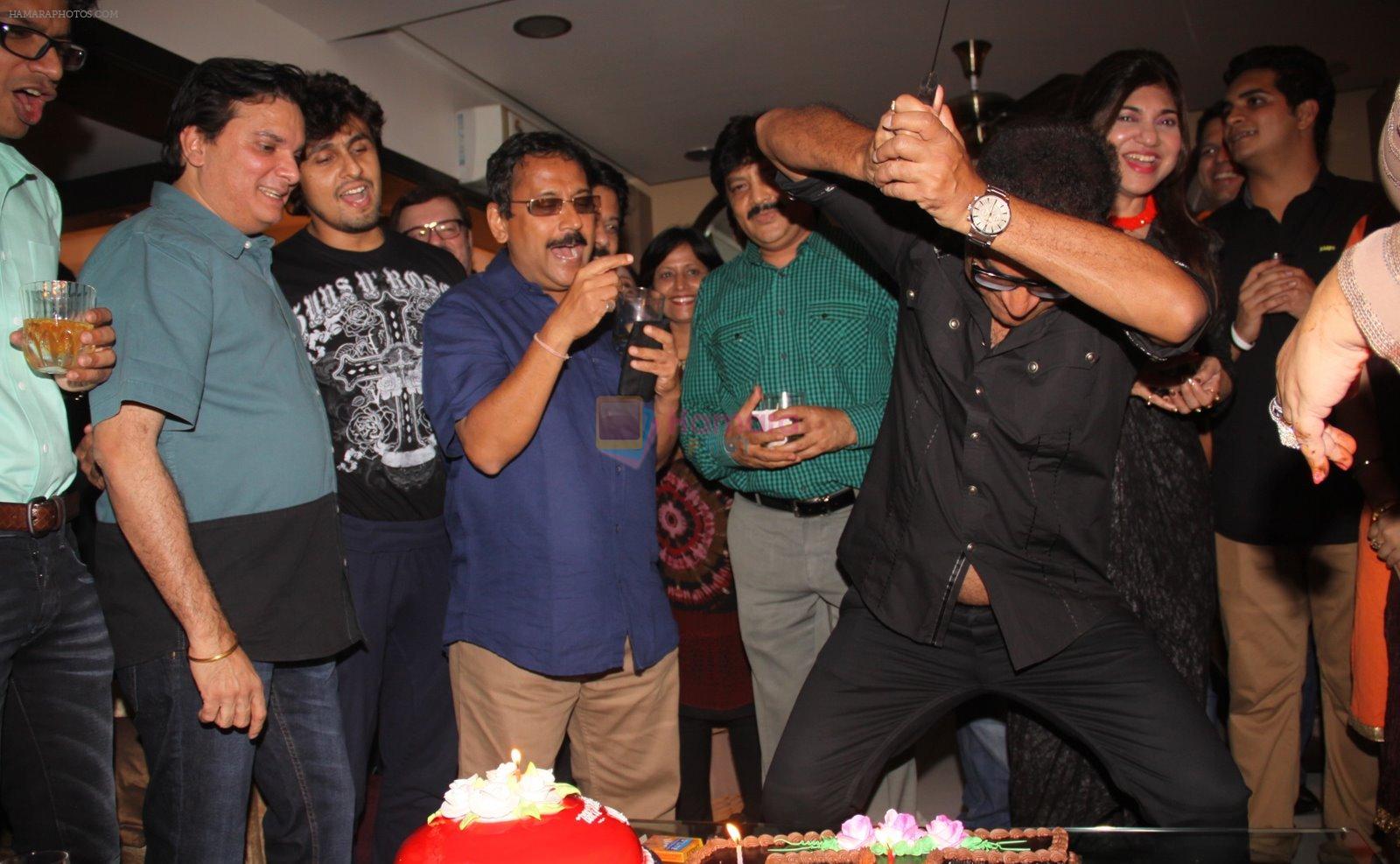 Cake Cutting at Abhijeet Bhattacharya's birthday party on 30th October 2013