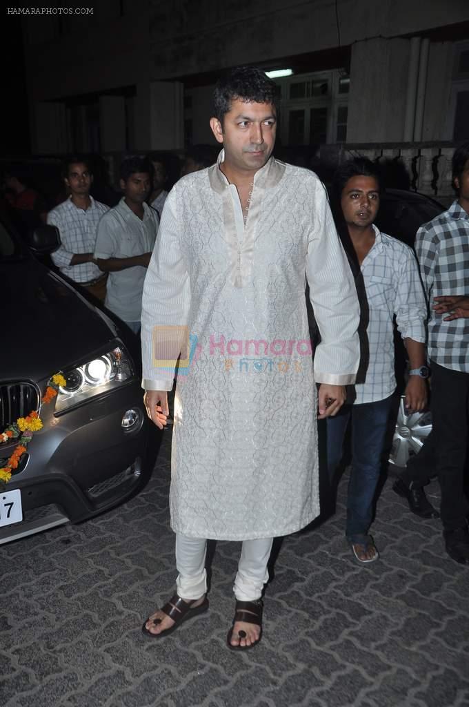 Kunal Kohli at Aamir Khan's diwali bash in Mumbai on 3rd Nov 2013