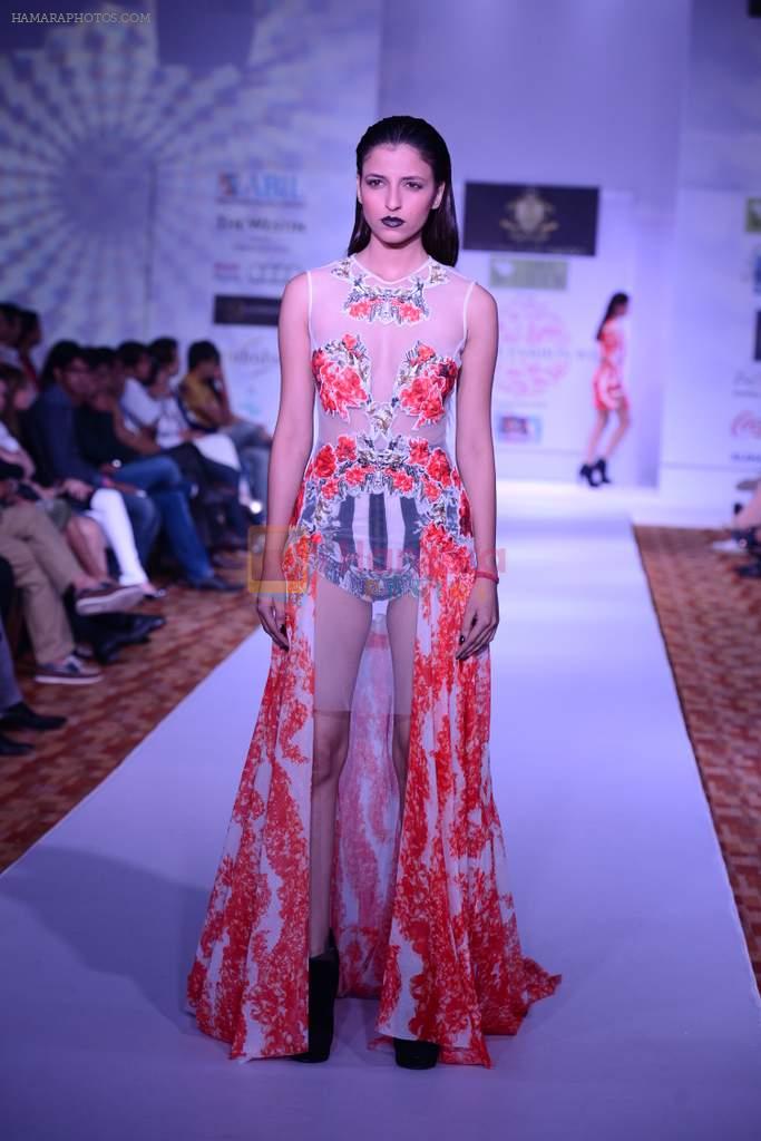 Model walks for Shane Falguni Peacock at ABIL Pune Fashion Week on 10th Nov 2013