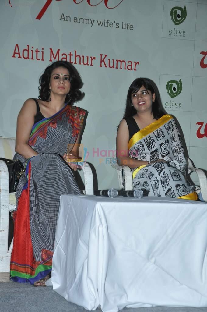 Gul panag launches Aditi Mathur's book in Olive, Mumbai on 12th Nov 2013
