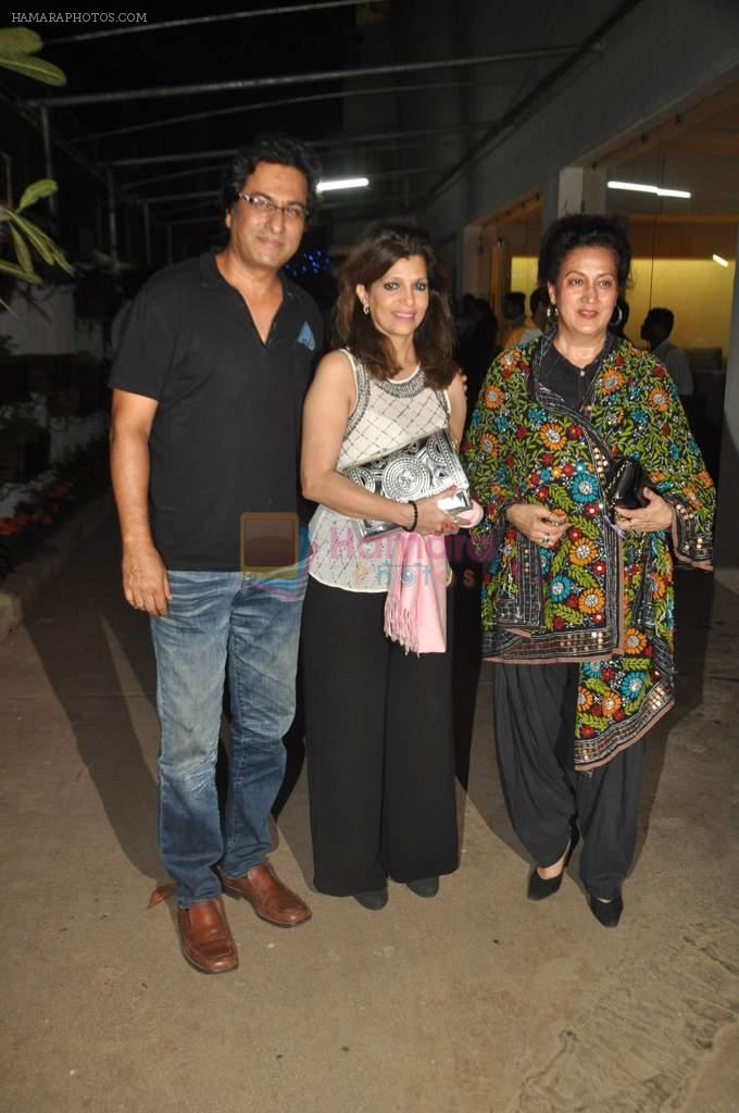 Talat Aziz, Bina Aziz at special screening of RamLeela by Krishika Lulla in Juhu, Mumbai on 14th Nov 2013