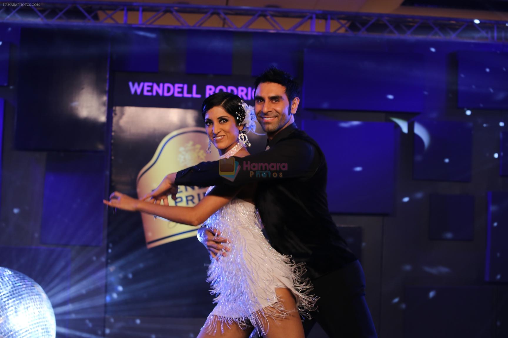 Seen at the Blenders Pride Fashion Tour, Gurgaon - Dancers Jessie and Sandeep for Wendell Rodrick's Collection 1