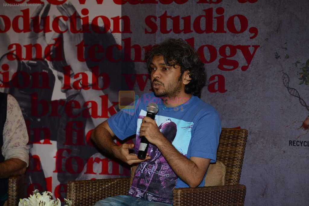 Anand Gandhi at Makers of Ship Of Theseus announce their upcoming projects in Mumbai on 19th Nov 2013