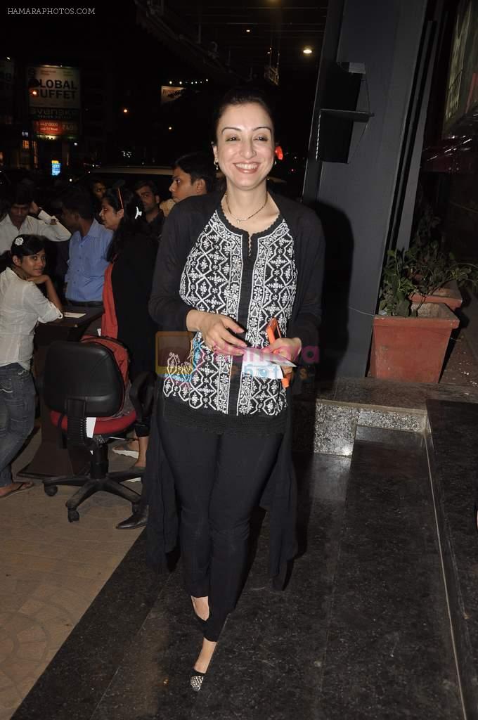 Madhurima Nigam at the Special Screening of Singh Saab The Great in PVR, Andheri, Mumbai on 21st Nov 2013
