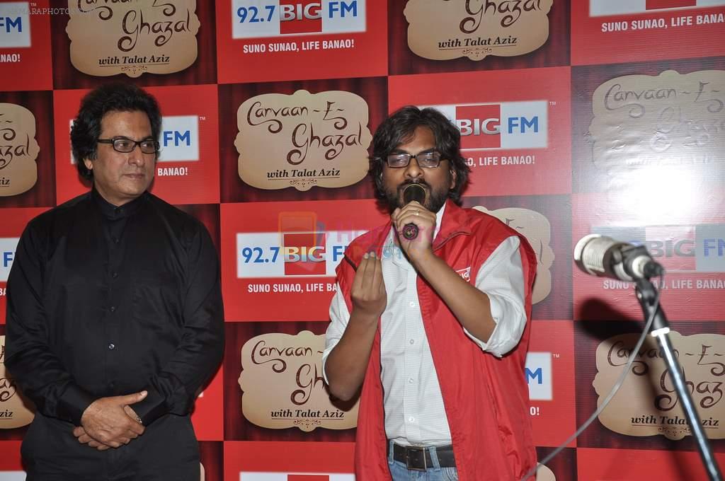 Talat Aziz  at Big FM Show launch in Mumbai on 21st Nov 2013