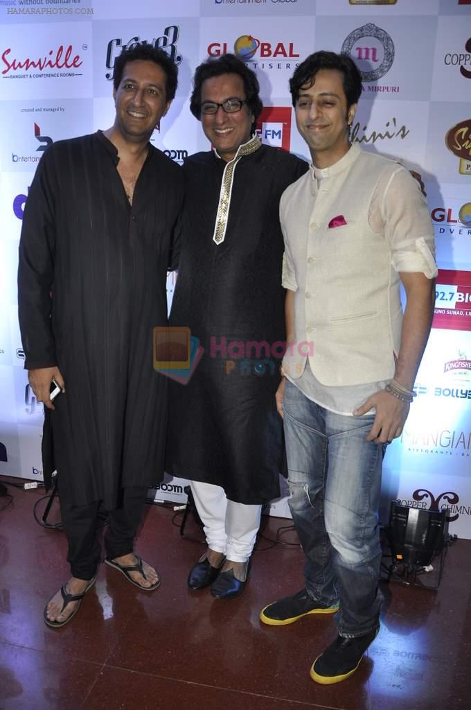 Sulaiman Merchant, Talat Aziz, Salim Merchant at Music Mania evening in Mumbai on 26th Nov 2013